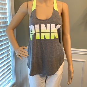 Victoria Secret PINK razor back top. Size small.